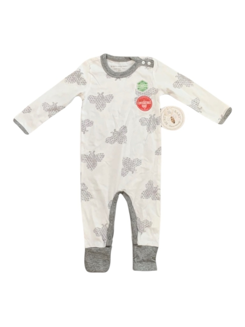 Burt’s Bees Baby Long Sleeve Baby Romper